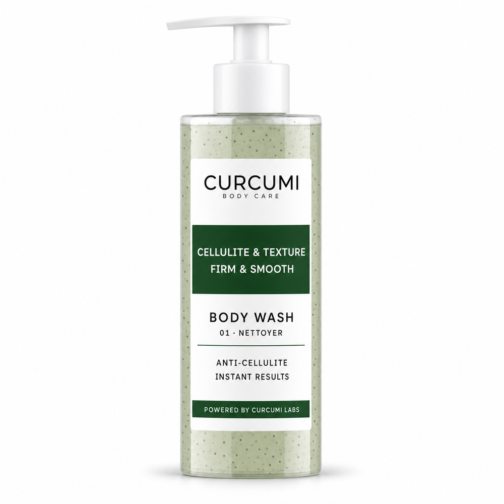 Curcumi Firm & Smooth Body Wash — gel douche corps + massage